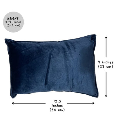 Big Borky Dog Head Pillow (Ocean Blue) - Good Dog People™