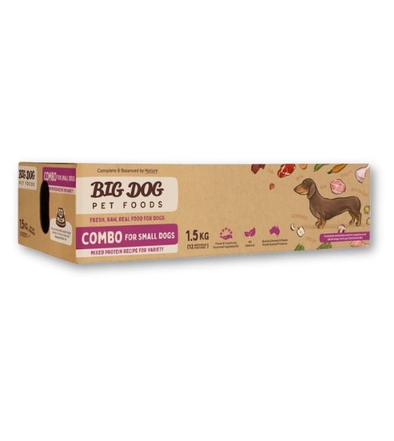Big Dog Combo Raw Dog Food for Small Dogs - Good Dog People™