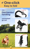 BNDC 102 Pram & Stroller For Dogs & Cats (Black) - Good Dog People™