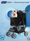 BNDC 102 Pram & Stroller For Dogs & Cats (Black) - Good Dog People™