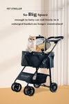 BNDC 102 Pram & Stroller For Dogs & Cats (Khaki) - Good Dog People™