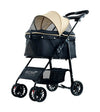 BNDC 102 Pram & Stroller For Dogs & Cats (Khaki) - Good Dog People™