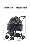 BNDC 107 Pram & Stroller For Dogs & Cats (Sky) - Good Dog People™