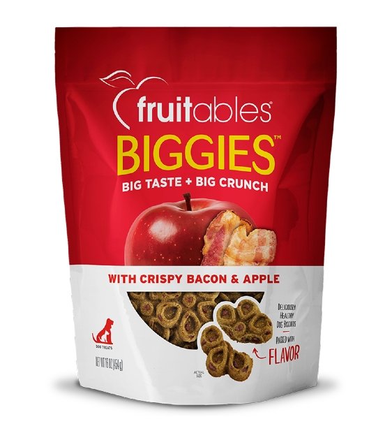 BUY 2 FREE 1: Fruitables Biggies Crispy Bacon & Apple Dog Treats - Good Dog People™