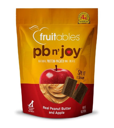 BUY 2 FREE 1: Fruitables PB N' JOY Real Peanut Butter and Apple Dog Treats - Good Dog People™