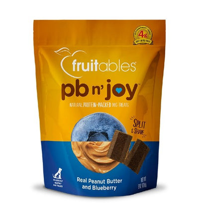 BUY 2 FREE 1: Fruitables PB N' JOY Real Peanut Butter and Blueberry Dog Treats - Good Dog People™
