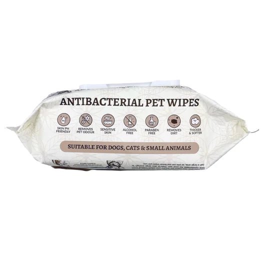 Care For The Good Antibacterial Wipes For Dogs Cats 100pc