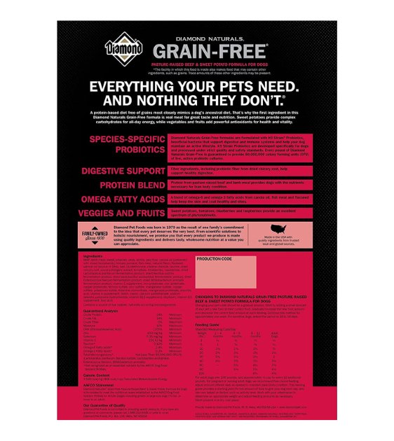 Diamond naturals grain free salmon hotsell