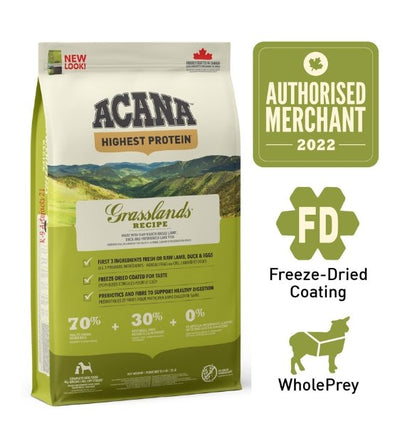 EXTRA 10% OFF + FREE FOOD: ACANA Regional Grasslands Dog Food - Good Dog People™