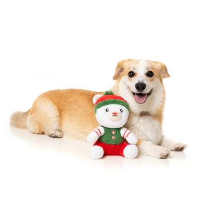 FuzzYard Christmas Dog Toy (Polar Abdul) - Good Dog People™