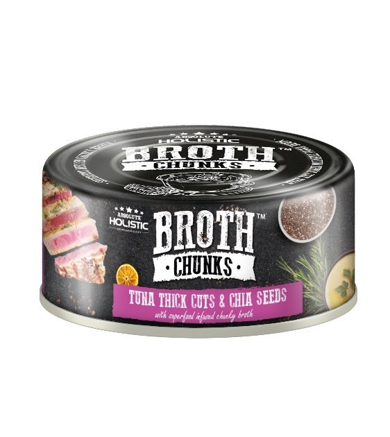 GIFT WITH PURCHASE >$99: Absolute Holistic Broth Chunks (Random Flavour x 1 Can) - Good Dog People™
