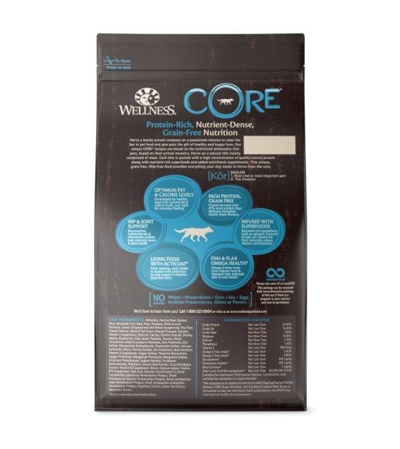 Wellness Core Dry Dog Food Trial Pack 1 x Random Flavour Good