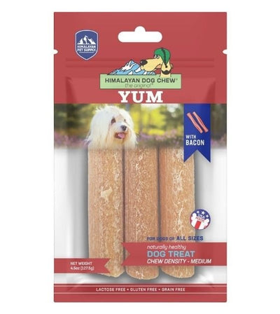 Himalayan Pet Supply Yaky Yum Bacon Flavor Dog Treats (Medium Density) - Good Dog People™