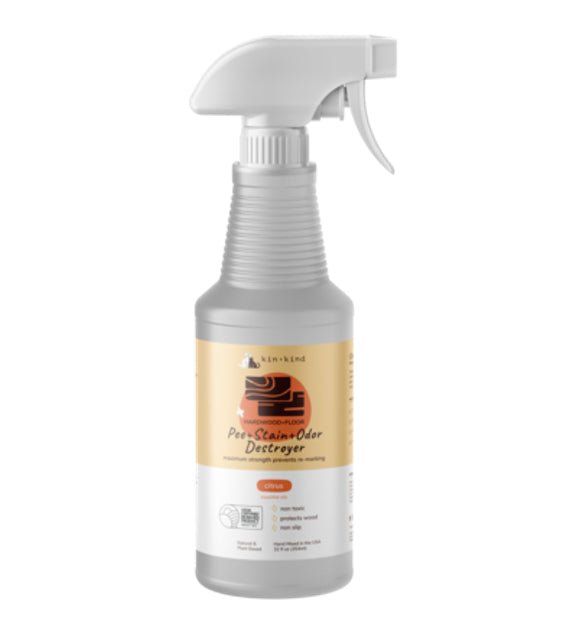 Kin+Kind Pee+Stain+Odor Destroyer (Citrus) Hardwood & Floor Spray - Good Dog People™