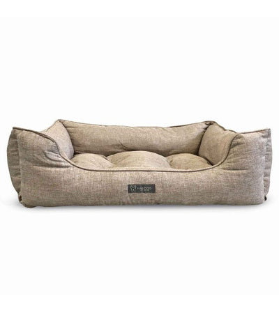 Nandog Pet Gear Designer Bed (Poplin Tan) for Dogs and Cats - Good Dog People™