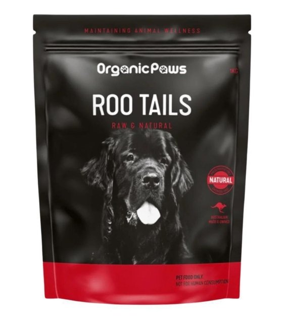 Organic Paws Roo Tails Frozen Raw Dog Food - Good Dog People™