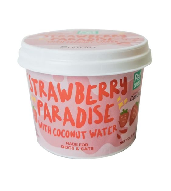 PetCubes Ice Cream For Dogs & Cats (Strawberry Paradise) - Good Dog People™