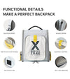 PETKIT Breezy Zone Backpack Carrier (Grey & Yellow) - Good Dog People™