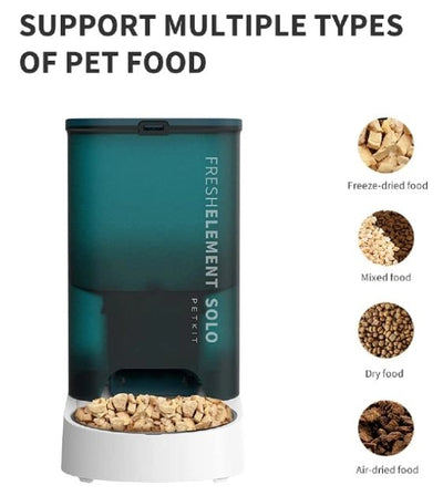 PETKIT FRESH ELEMENT SOLO 3.0L Smart Pet Feeder (Green) - Good Dog People™
