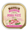 Bronco Pork Pâté Tray Wet Dog Food