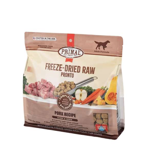 Frozen Raw Dog Food Reviews Primal Raw Pronto Pork Recipe Dog