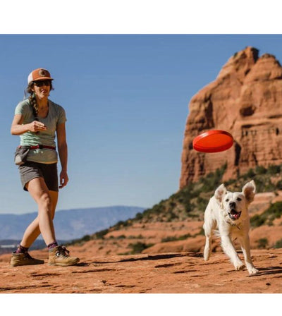 Ruffwear Camp Flyer™ Lightweight & Flexible Flying Disc Dog Toy (Red Sumac) - Good Dog People™