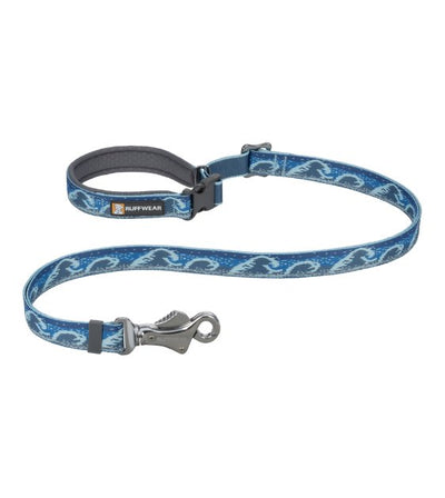 Ruffwear Crag EX™ Reflective & Multi-Use Dog Leash (Midnight Wave) - Good Dog People™