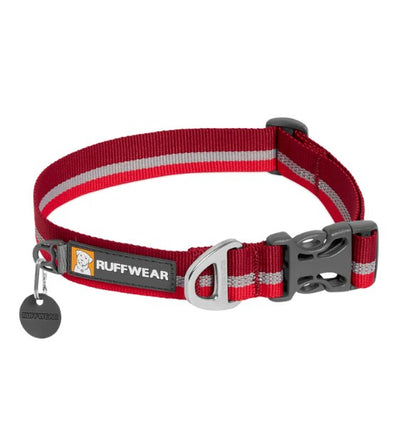 Ruffwear Crag™ Reflective Dog Collar (Cindercone Red) - Good Dog People™