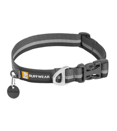 Ruffwear Crag™ Reflective Dog Collar (Granite Gray) - Good Dog People™