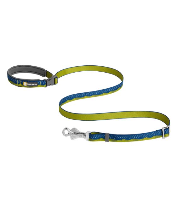 Ruffwear Crag Reflective Multi Function Dog Leash Green Hills