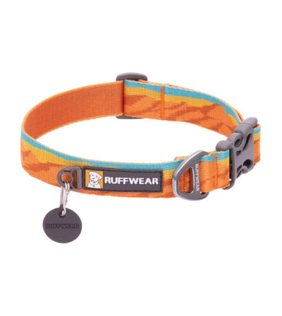 Ruffwear Flat Out™ Patterned Dog Collar (Fall Mountains) - Good Dog People™