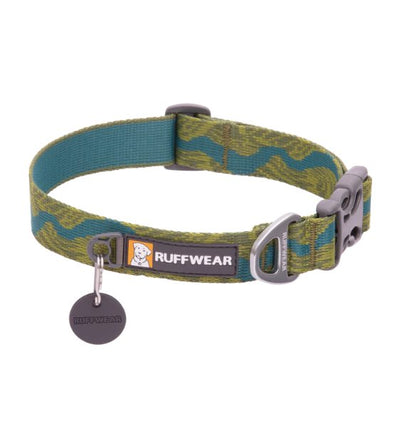 Ruffwear Flat Out™ Patterned Dog Collar (New River) - Good Dog People™