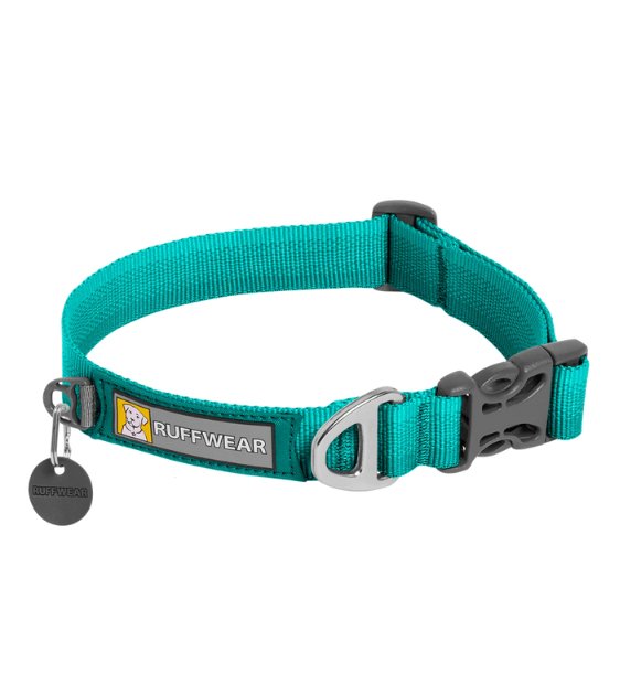 Ruffwear Front Range Ombr Dog Collar Aurora Teal Good Dog