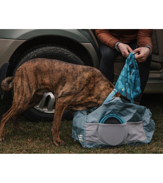 Ruffwear Haul Bag Dog Travel Bag Slate Blue Good Dog People