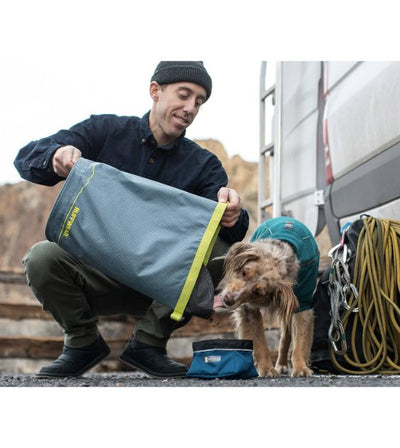 Ruffwear Kibble Kaddie™ Dog Food Travel Bag (Slate Blue) - Good Dog People™