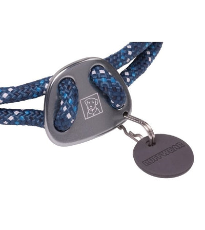 Ruffwear Knot-a-Collar™ Reflective Adjustable Rope Dog Collar (Blue Moon) - Good Dog People™