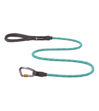 Ruffwear Knot-a-Leash™ Reflective Rope Dog Leash with Locking Carabiner (Aurora Teal) - Good Dog People™