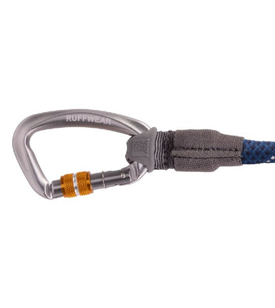 Ruffwear Knot-a-Leash™ Reflective Rope Dog Leash with Locking Carabiner (Blue Moon) - Good Dog People™