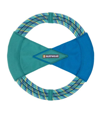 Ruffwear Pacific Ring™ Fling, Fetch & Tug Dog Toy (Aurora Teal) - Good Dog People™