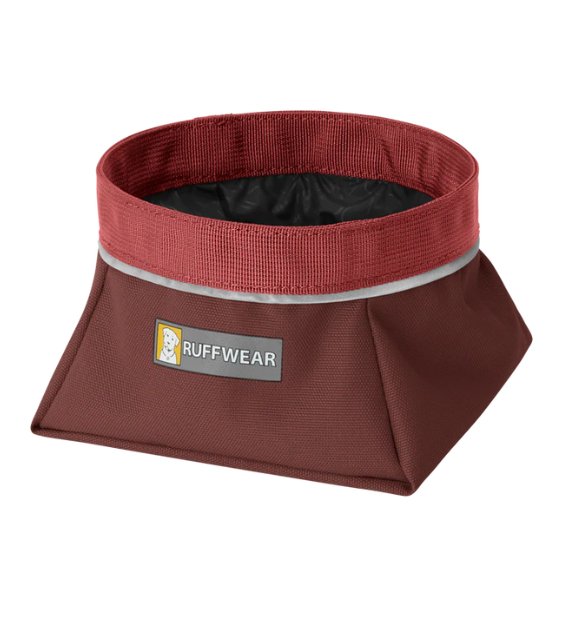 Ruffwear Quencher Collapsible Food Water Fired Brick Dog Bowl