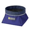 Ruffwear Quencher™ Collapsible Food & Water (Huckleberry Blue) Dog Bowl - Good Dog People™