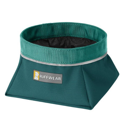 Ruffwear Quencher™ Collapsible Food & Water (Tumalo Teal) Dog Bowl - Good Dog People™