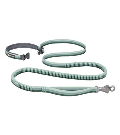 Ruffwear Roamer™ Multi-Use Bungee Dog Leash (River Rock Green) - Good Dog People™