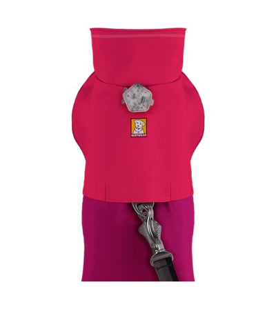 Ruffwear Sun Shower™ Reflective Lightweight Dog Raincoat (Hibiscus Pink) - Good Dog People™
