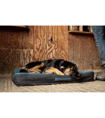 Ruffwear Urban Sprawl™ Two-Sided Soft & Firm Dog Bed With Handle (Overcast Blue) - Good Dog People™
