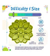 SodaPup Enrichment Feeding Tray For Dogs (Green Mandala) - Good Dog People™