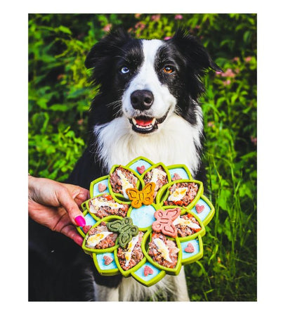 SodaPup Enrichment Feeding Tray For Dogs (Yellow Mandala) - Good Dog People™