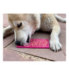 SodaPup Enrichment Lick Mat For Dogs (Square / Pink Flower) - Good Dog People™