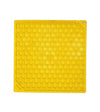 SodaPup Enrichment Lick Mat For Dogs (Square / Yellow Honeycomb) - Good Dog People™