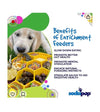 SodaPup Enrichment Slow Feeder Bowl For Dogs (Round / Yellow Honeycomb) - Good Dog People™